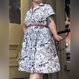 Pinup Vintage Torrid Marvel Her Universe Avengers Sz 14 Dress